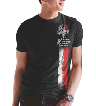 koszulka- SIŁĄ WILKA